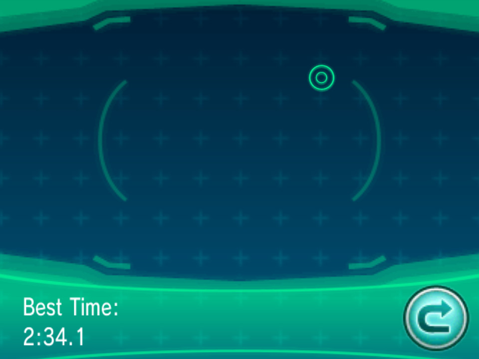 Moving the cursor on the touch screen. / Pokémon Omega Ruby and Alpha Sapphire