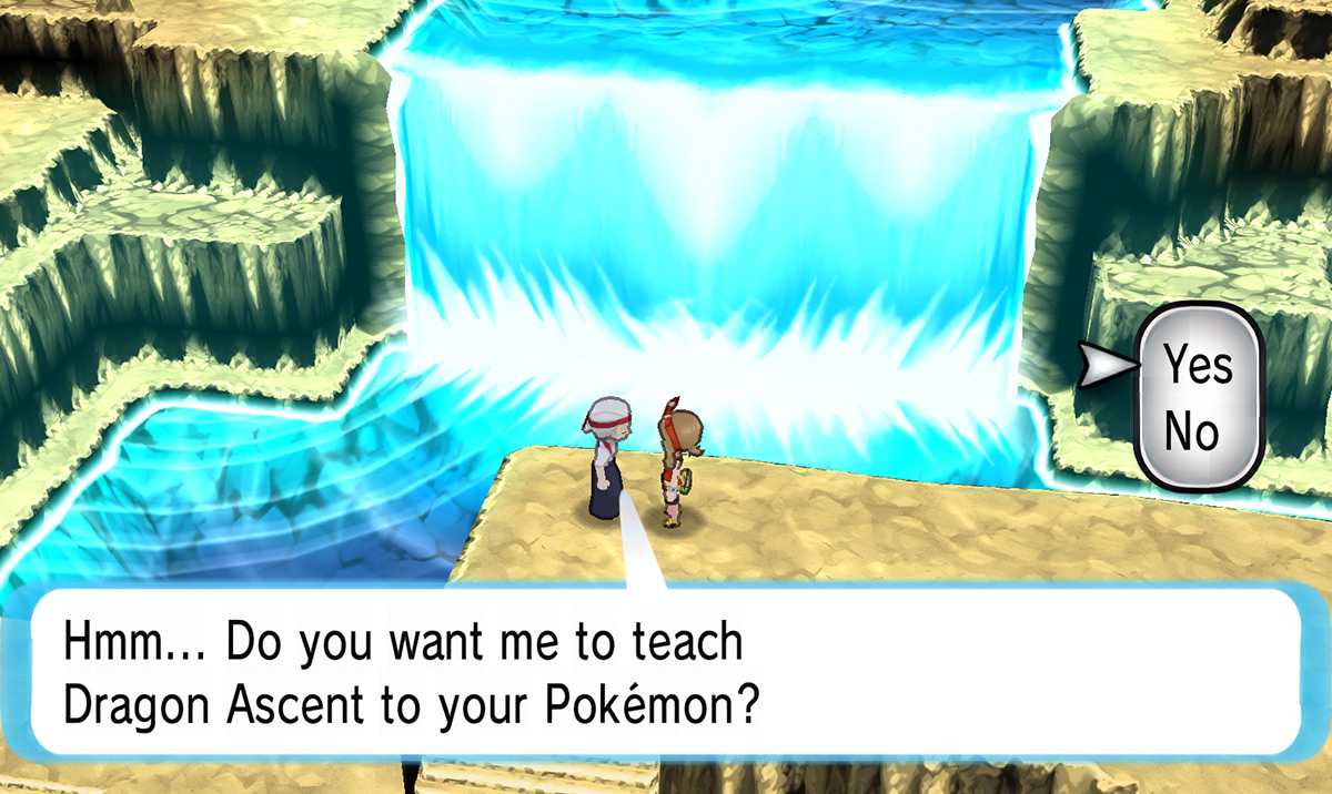 Talking to Zinnia's grandmother / Pokémon Omega Ruby and Alpha Sapphire