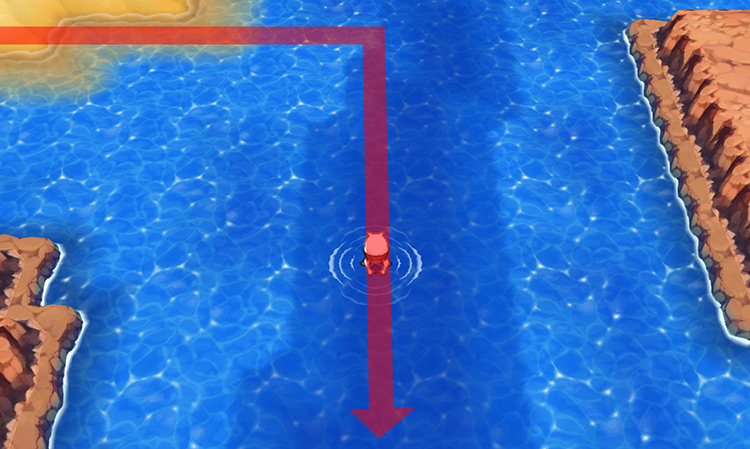 Surfing on Route 127.