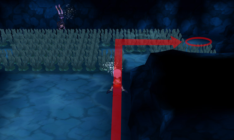 The hidden Meadow Plate’s location.