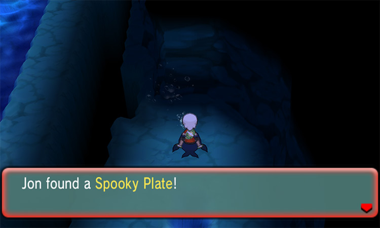 Obtaining the Spooky Plate.