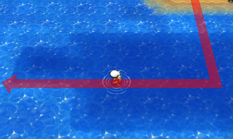 Surfing on Route 129.