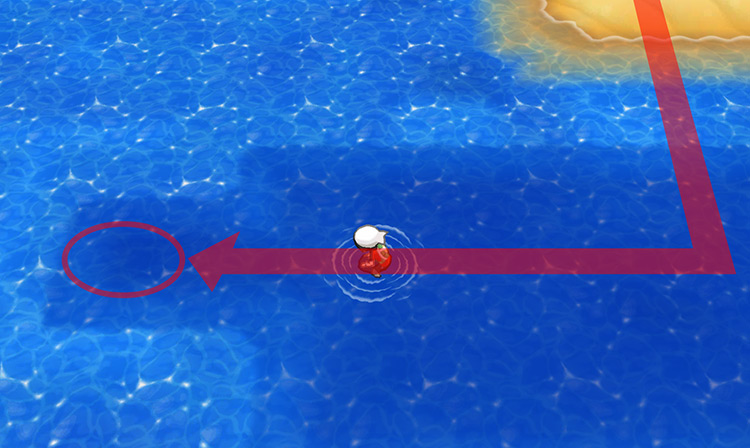 The closest Dive spot to the Zap Plate’s location.