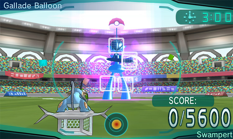 Training against a Gallade Balloon