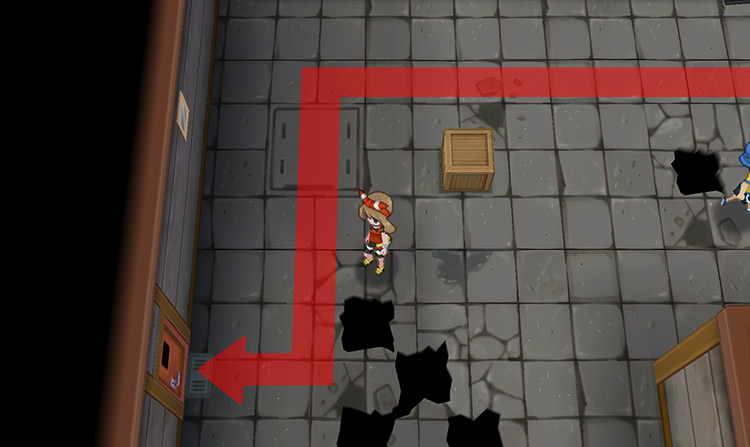 Locked room that requires a key