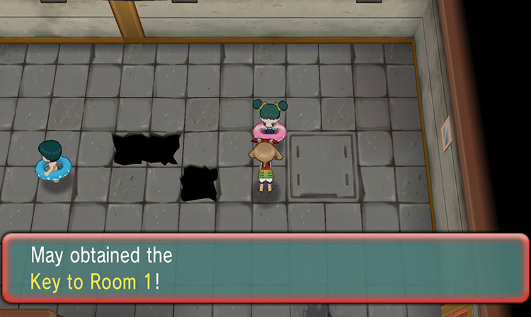 Getting the Key to Room 1