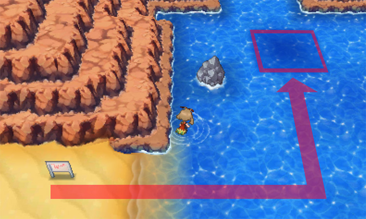 Route 130’s diving spot