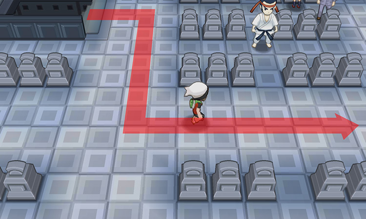 The second floor of Mt. Pyre