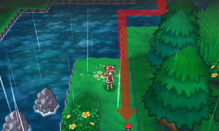 The Leaf Stone's location on Route 119