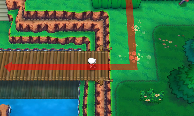 Crossing the first bridge on Route 120