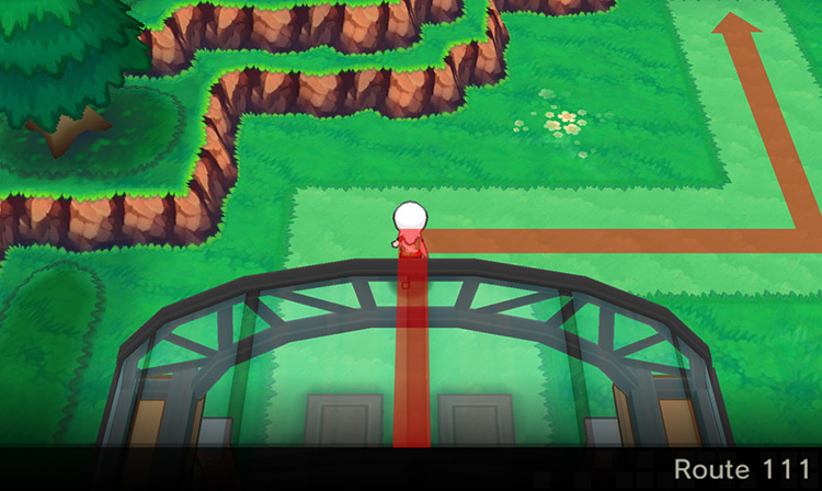 Exiting Mauville City toward Route 111