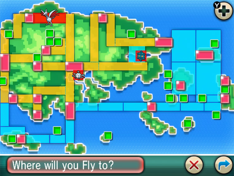 Locations where Skarmory, Bronzor, Magnemite can be found