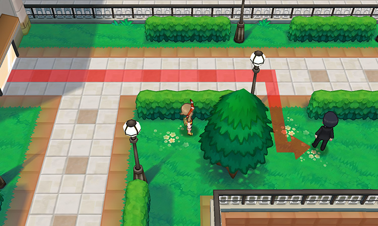 The Metronome's location in Mauville City / Pokémon ORAS