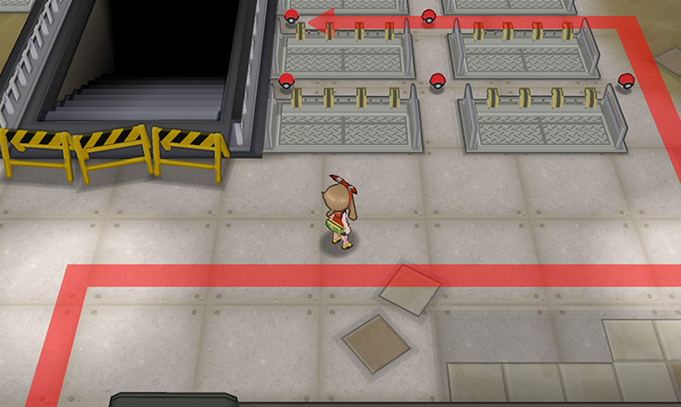 Path to avoid the hidden Voltorbs