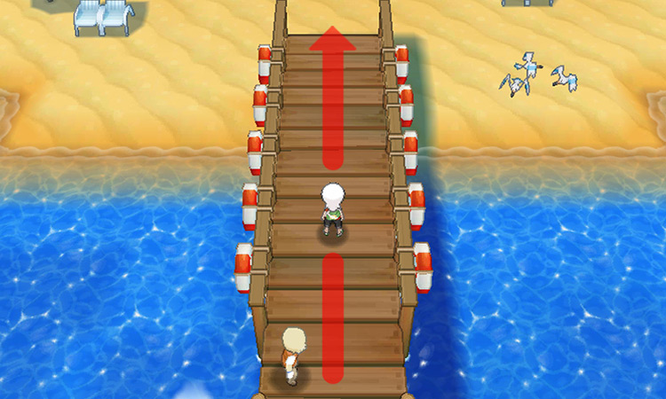 Arriving at Route 109
