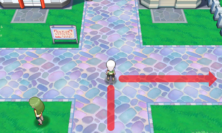 The crossroads leading to the Oceanic Museum