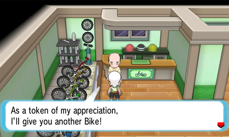 Rydel giving us both bikes after advertising for him.