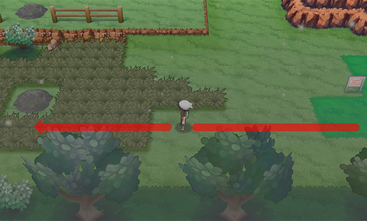 Heading west from Route 113’s entrance.
