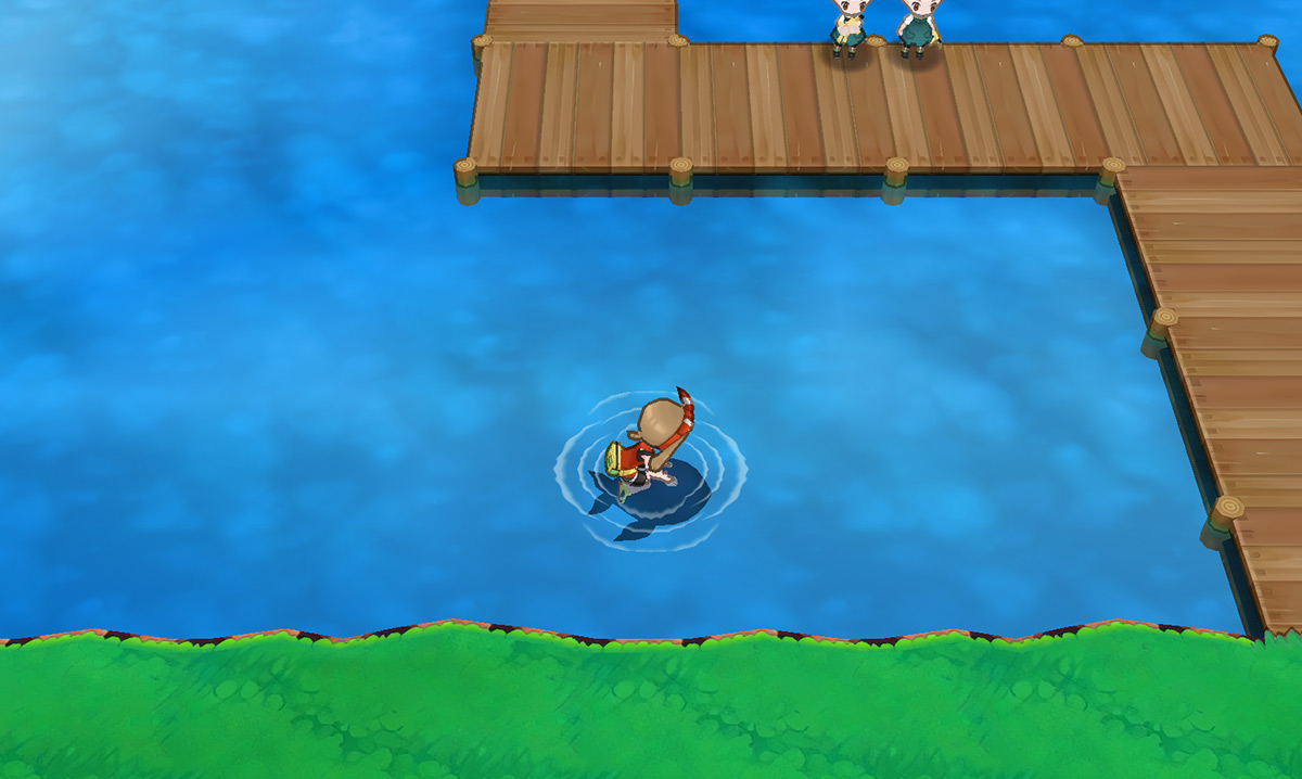 Surfing on Route 104 - North / Pokémon Omega Ruby and Alpha Sapphire