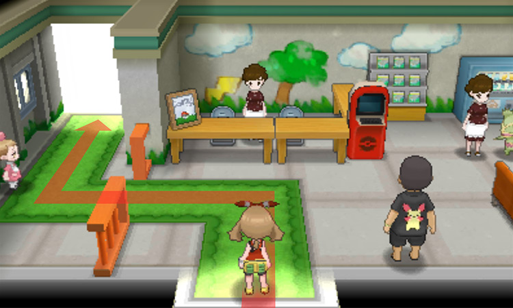 The backdoor that leads to the Safari Zone is up ahead