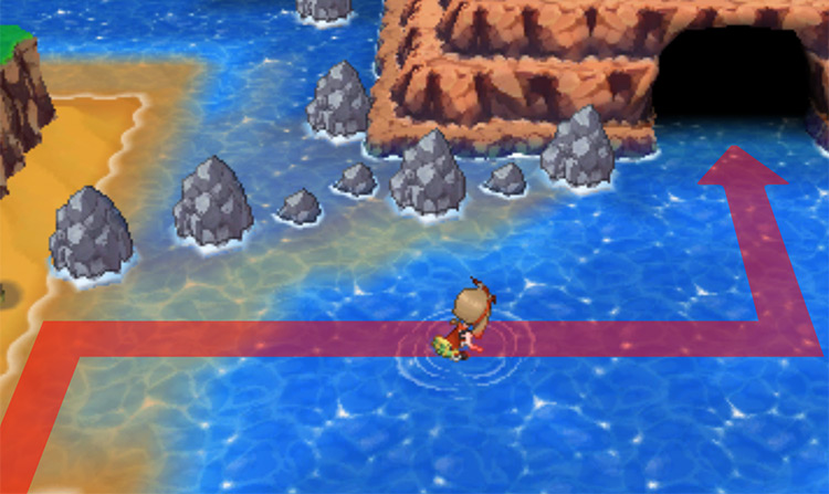 Lilycove City's east side