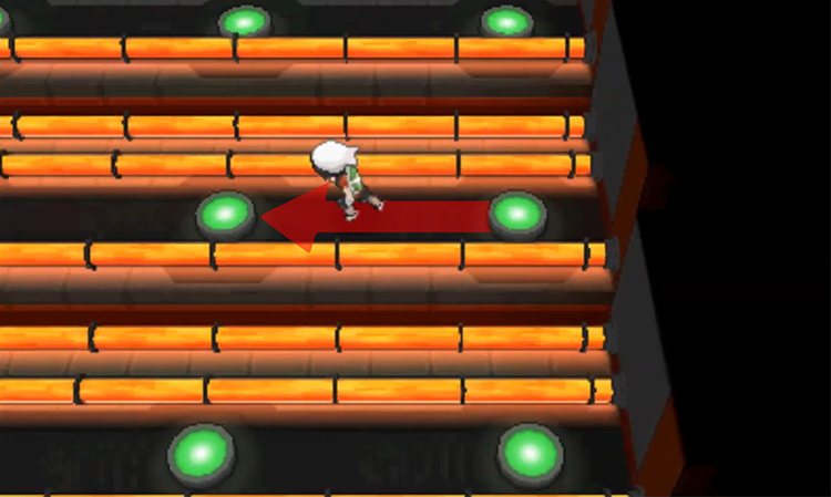 The sixth warp tile you need to use