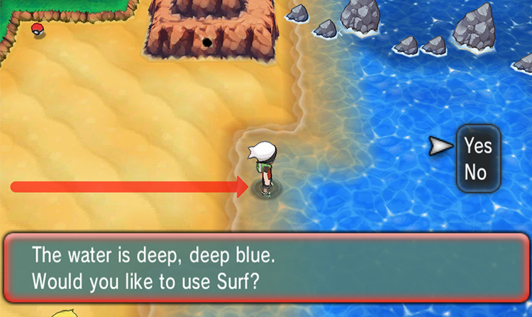 Using Surf on Route 118