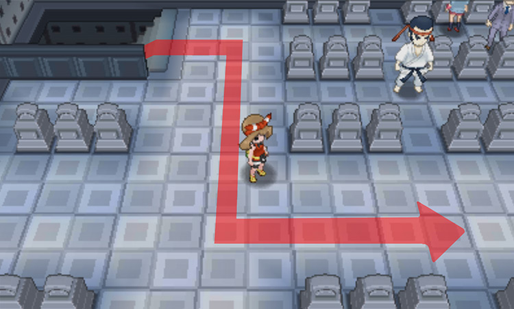 The second floor of Mt. Pyre