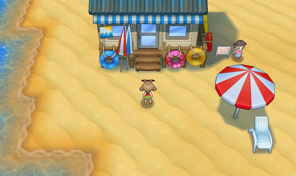 Outside the Seashore House / Pokémon Omega Ruby and Alpha Sapphire