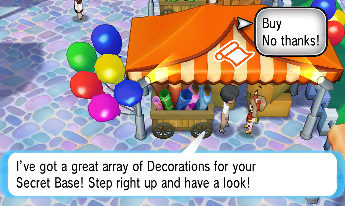 Standing in the Secret Power Club Shop / Pokémon Omega Ruby and Alpha Sapphire