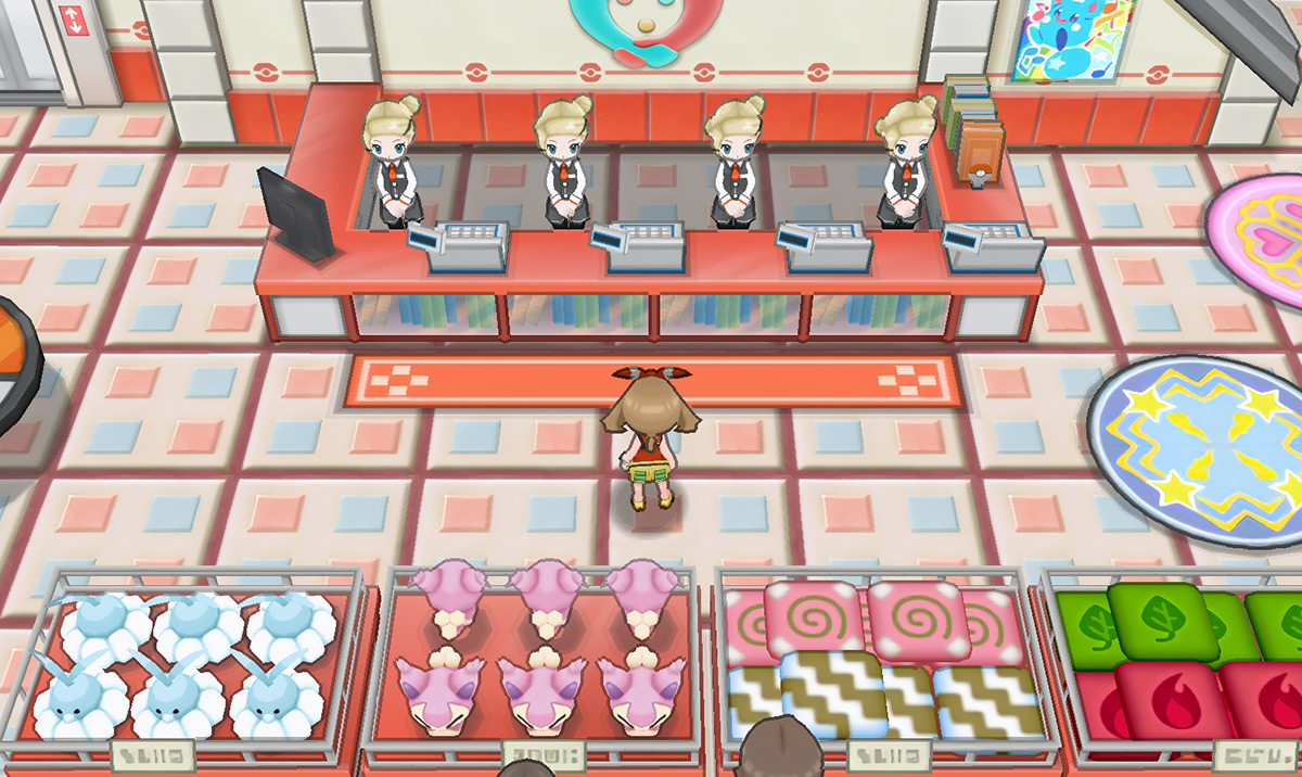 Inside Lilycove Department Store 5f / Pokémon Omega Ruby and Alpha Sapphire