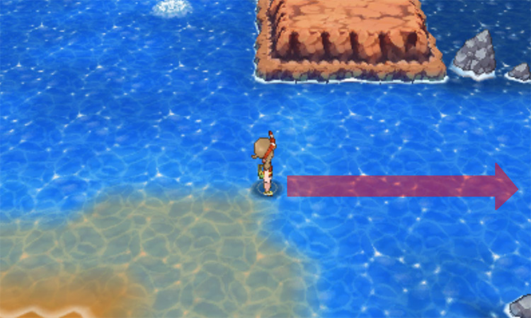 Lilycove City’s east shore / Pokémon Omega Ruby and Alpha Sapphire