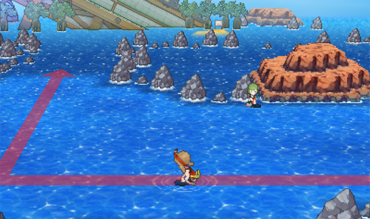 Sea Mauville’s entrance is up ahead