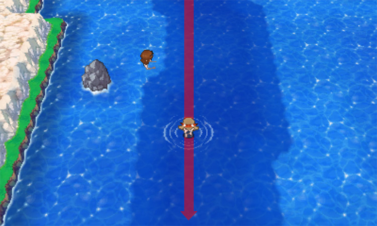 Outside Sootopolis City’s crater