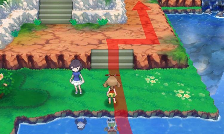 Walking near an NPC