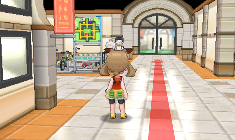 Inside Mauville City