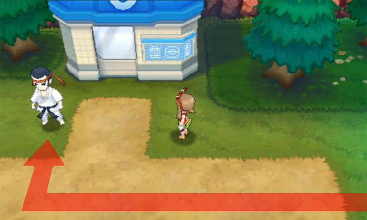 The location of TM75 Swords Dance