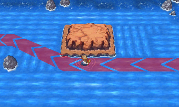 Riding the last water current