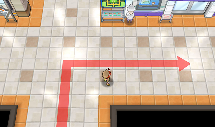 Inside Mauville City