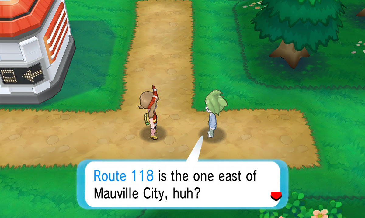 Heading back to Mauville