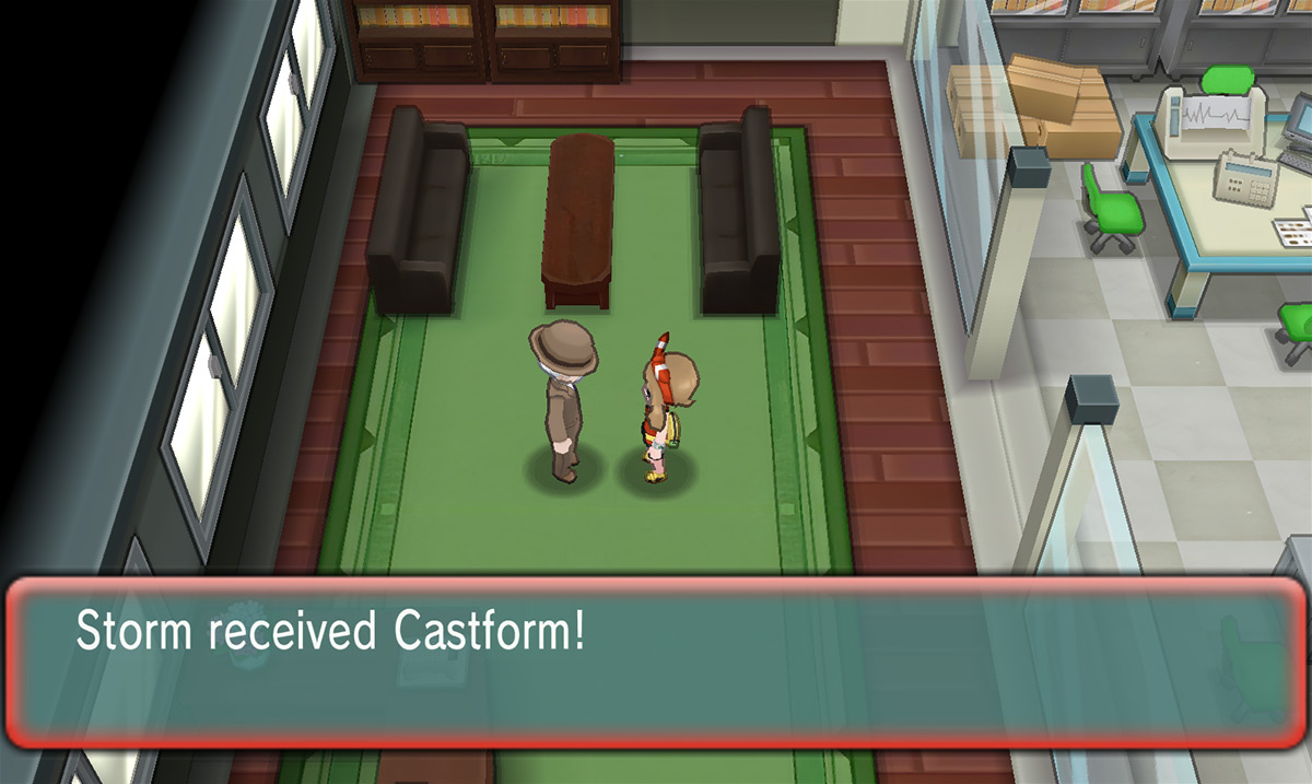 Obtaining Castform