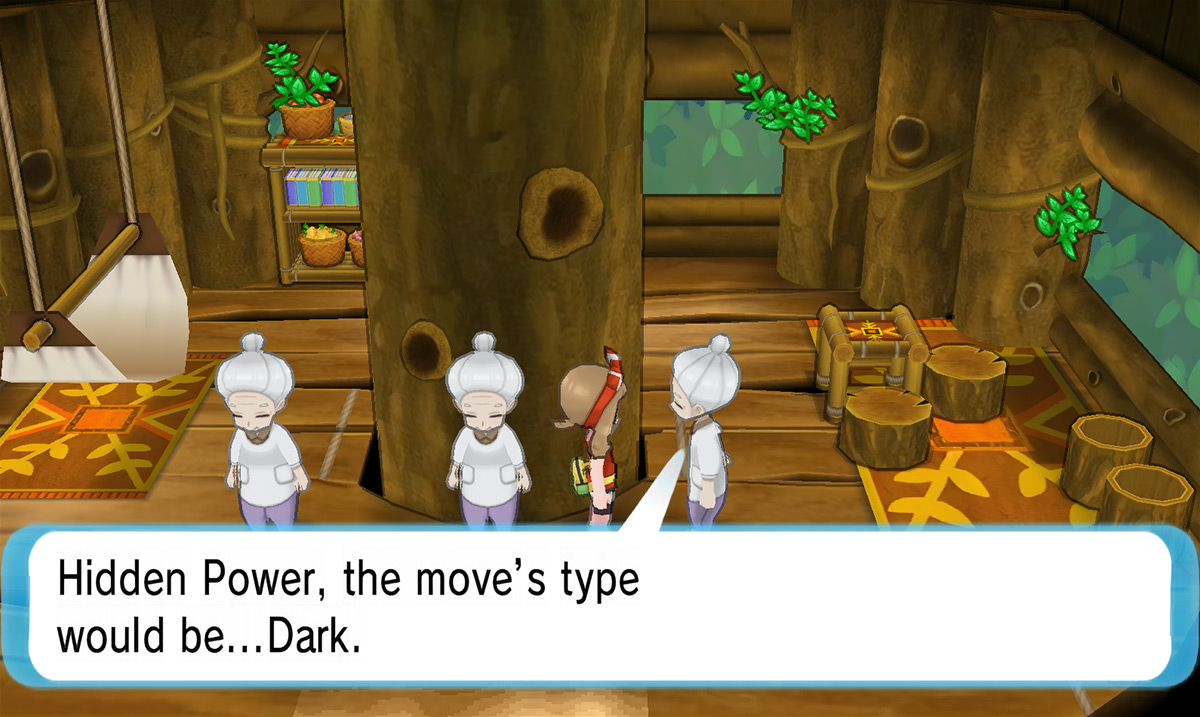 Checking a Pokemon’s Hidden Power type