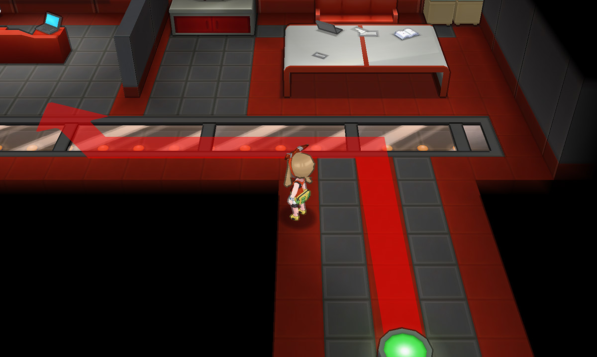 Inside Magma Leader Maxie’s room