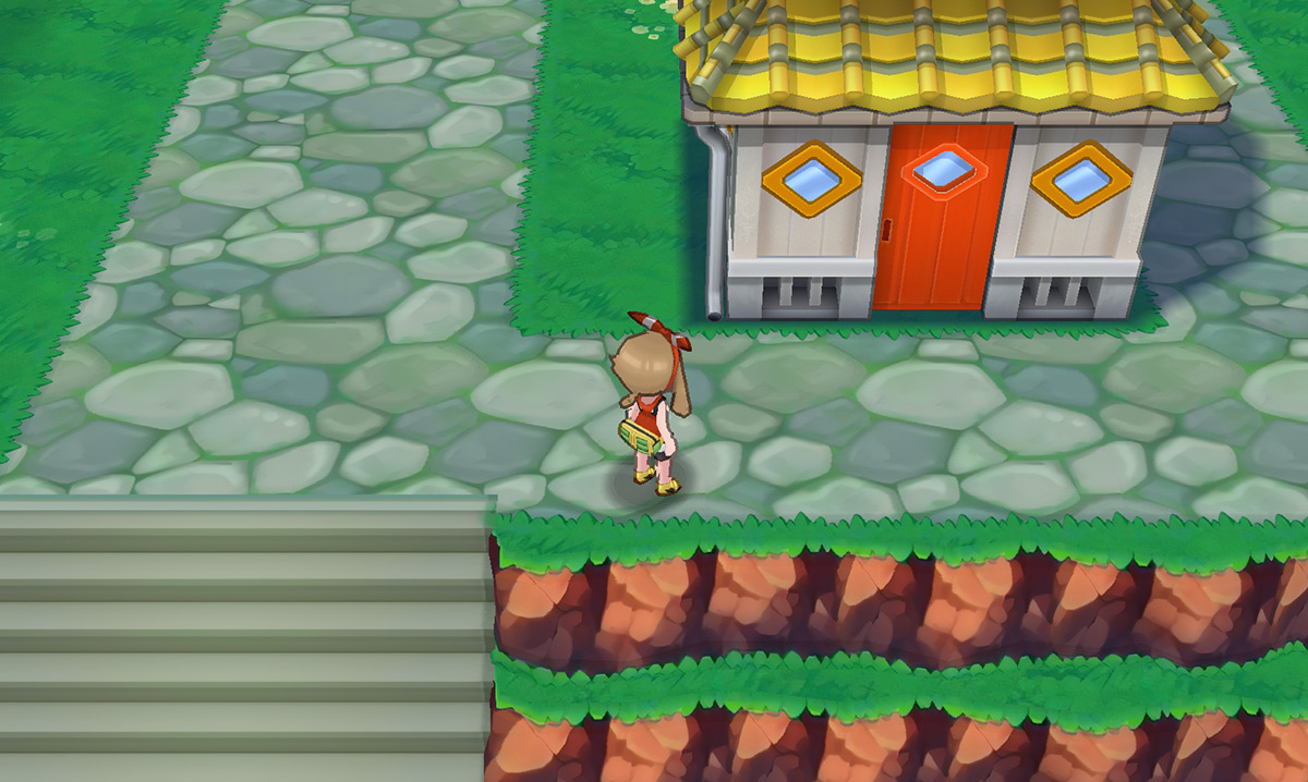 Outside the Ex-Secret Base Expert's house