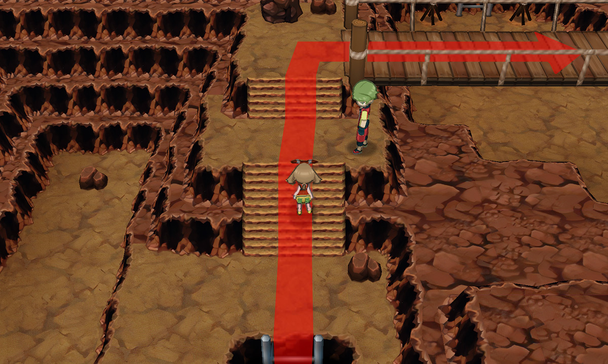 Back on the first floor