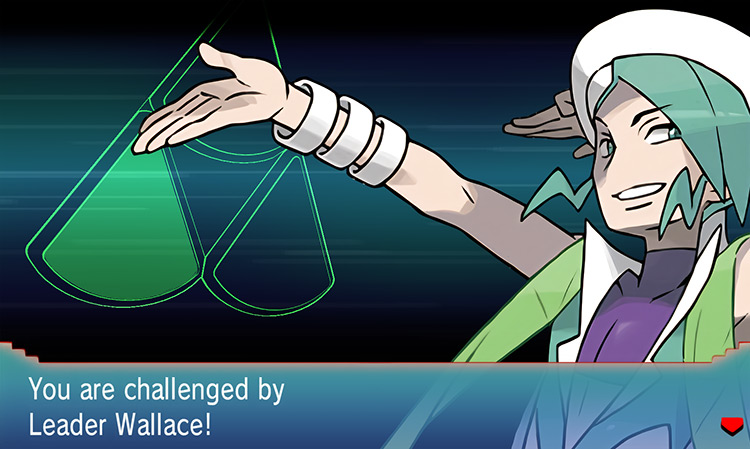 Challenging Wallace / Pokémon ORAS